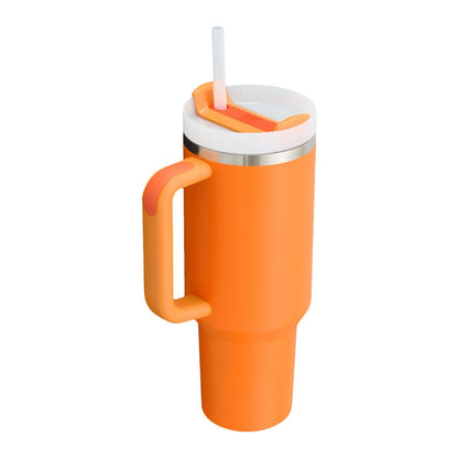 Stanley Cup Quencher H2.O Flowst 40 Water Bottles in Orange Color