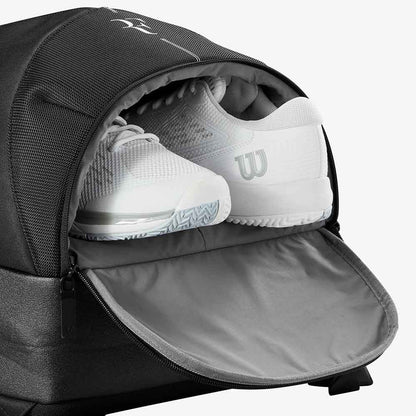 Wilson Rf Backpack Black Bags in Black Color