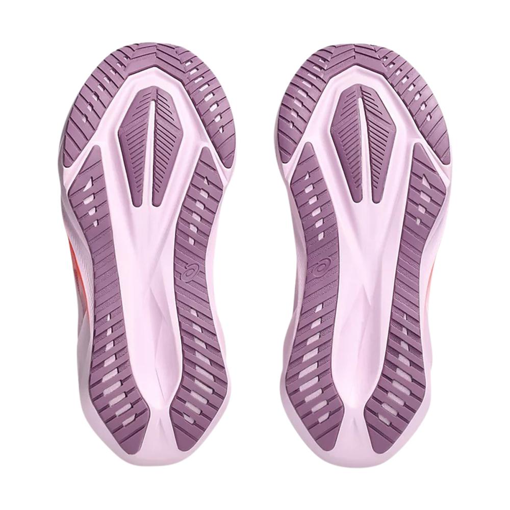 Asics Womens Novablast 5 Shoes | WHITE/CORAL REEF – Paragon Sports