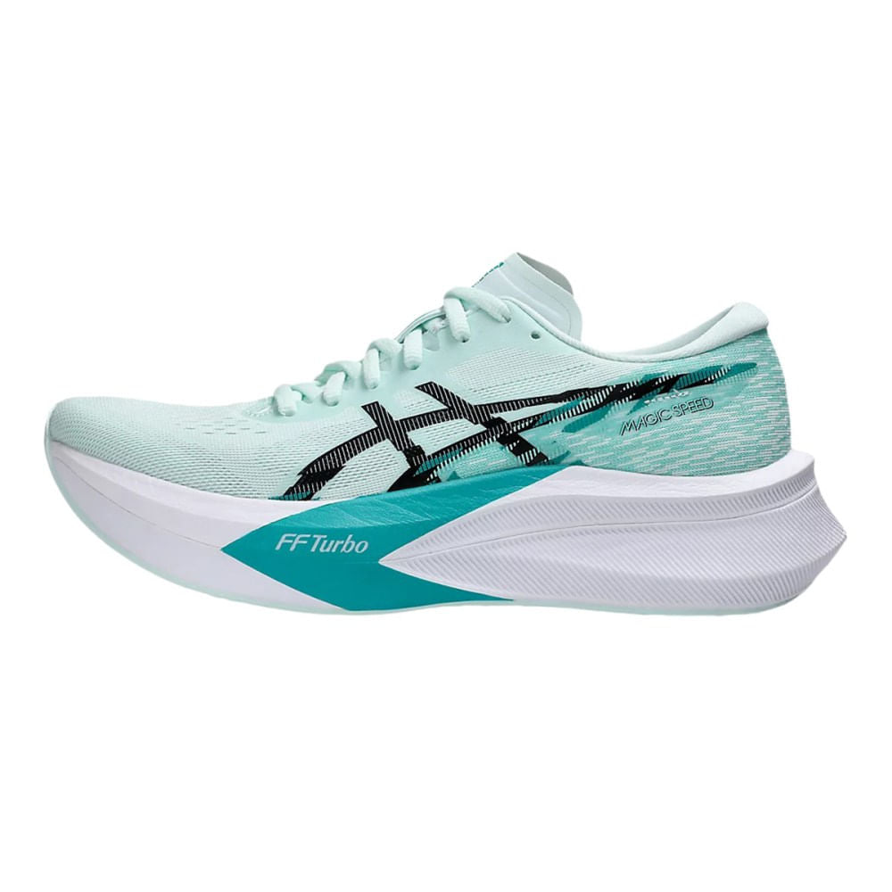 Asics Womens Magic Speed 4 Running Shoes in Blue Color
