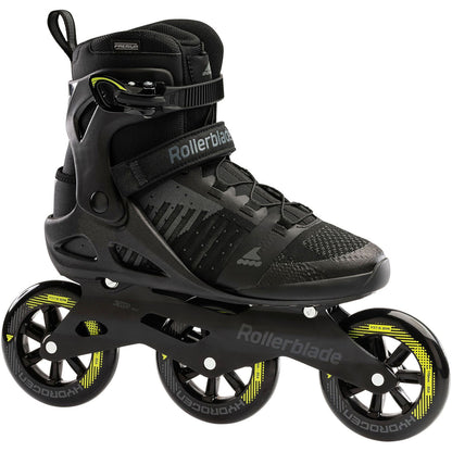 Rollerblade Mens Macroblade 110 3Wd Inline Skates in Black Color