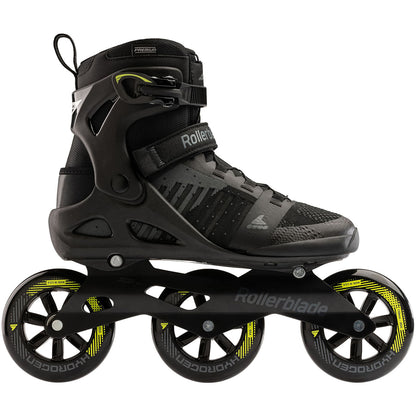 Rollerblade Mens Macroblade 110 3Wd Inline Skates in Black Color