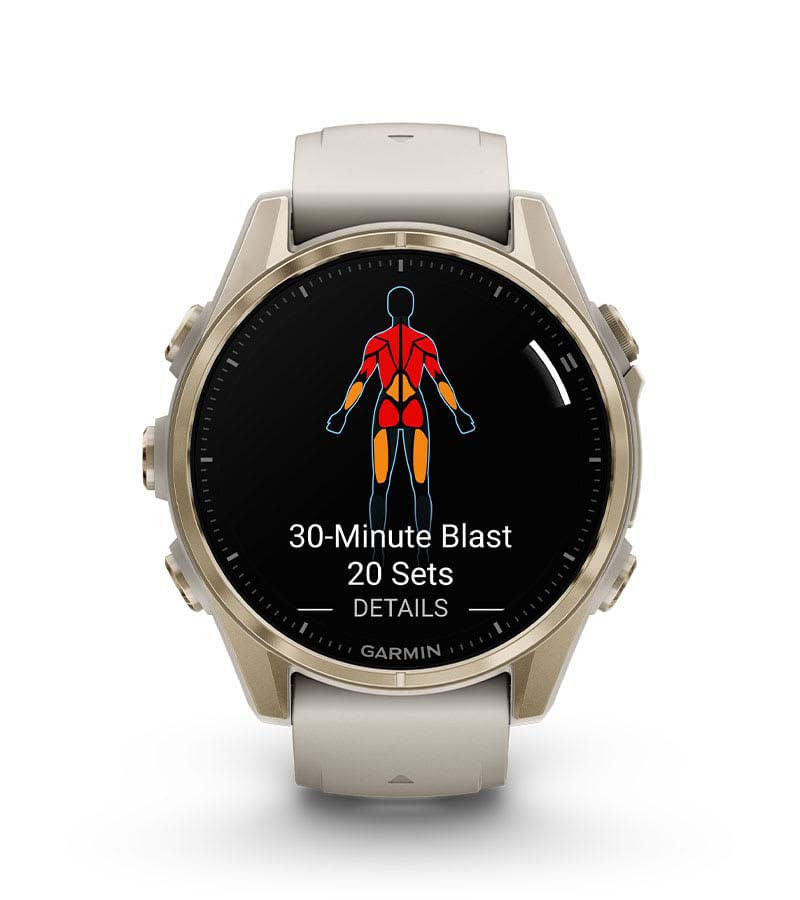 FENIX 8 43MM AMOLED SAPH | SFTGLD/FOG