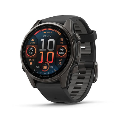 FENIX 8 43MM AMOLED SAPH | CRBNGRY/TI