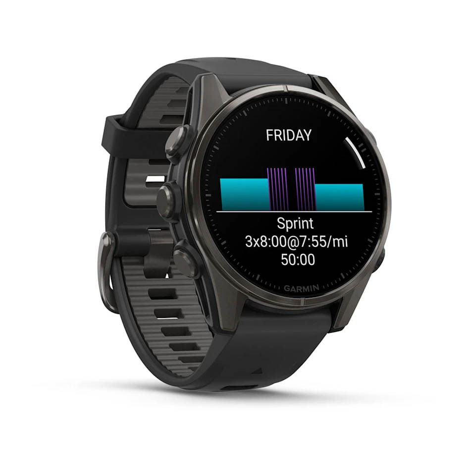 FENIX 8 43MM AMOLED SAPH | CRBNGRY/TI