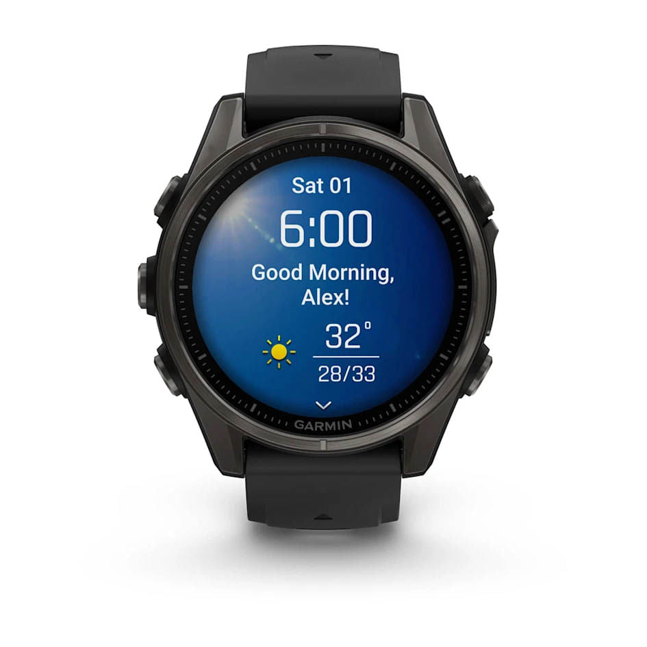 FENIX 8 43MM AMOLED SAPH | CRBNGRY/TI