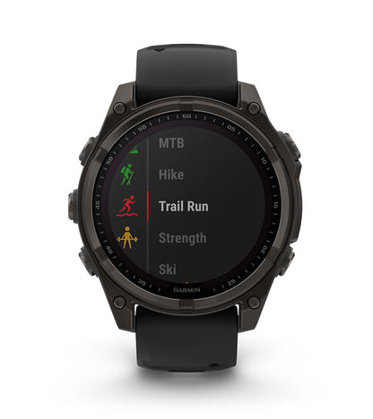 FENIX 8 43MM AMOLED SAPH | CRBNGRY/TI