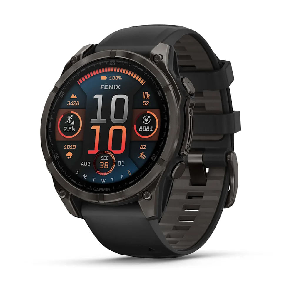 GARMIN デジタル体重計 黒 Garmin Fenix 8 - 43Mm Amoled Smart Watch W/ Sapphire Crystal Lens