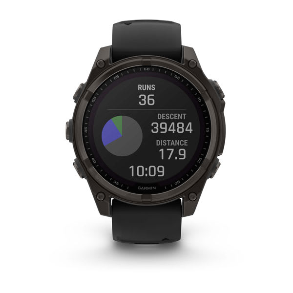 Garmin Fenix 8 - 47Mm Amoled Smart Watch W/ Sapphire Crystal Lens