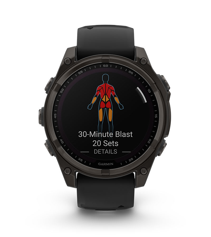 Garmin Fenix 8 - 47Mm Amoled Smart Watch W/ Sapphire Crystal Lens