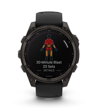 FENIX 8 47MM AMOLED SAPH | CRBNTI/BLK