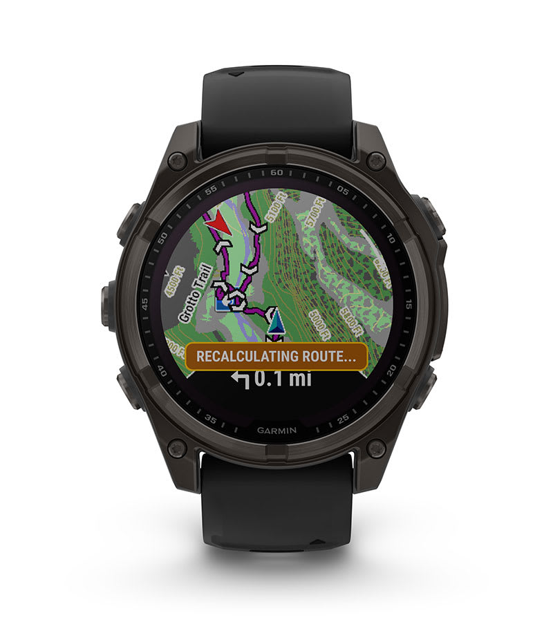 FENIX 8 47MM AMOLED SAPH | CRBNTI/BLK