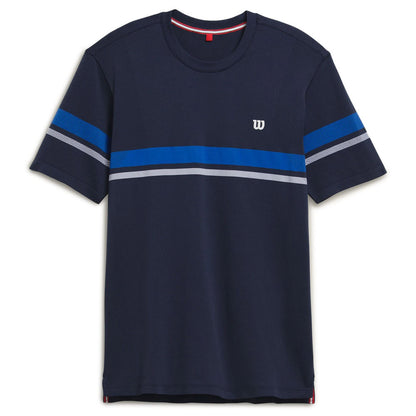 Wilson Mens All Seasons Tee Tops in Blue Color