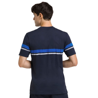 Wilson Mens All Seasons Tee Tops in Blue Color
