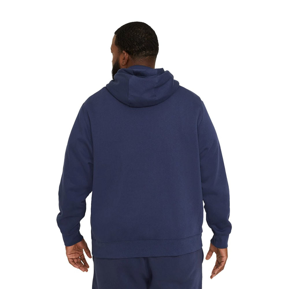 M-SW CLUB FLEECE HD PO | 410-NAVY