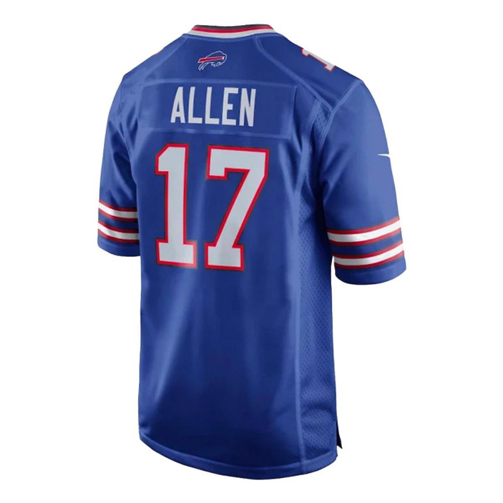 Nike Mens josh allen Bills home Game Je Fan Apparel in Blue Color