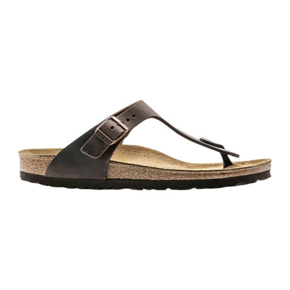 Birkenstock Womens Gizeh Sandals in Brown Color