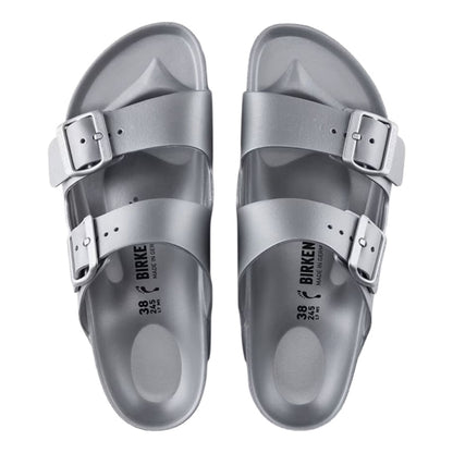 Birkenstock Womens Arizona Water Shoes in Blue Color