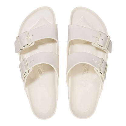 Birkenstock Womens Arizona Big Buckle Water Shoes in White Color