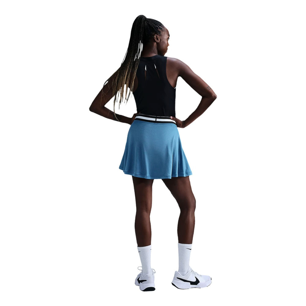 Nike Womens Heritage Skirt in Blue Color