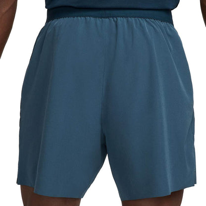 Nike Mens Nikecourt Advantage Shor Shorts in Blue Color