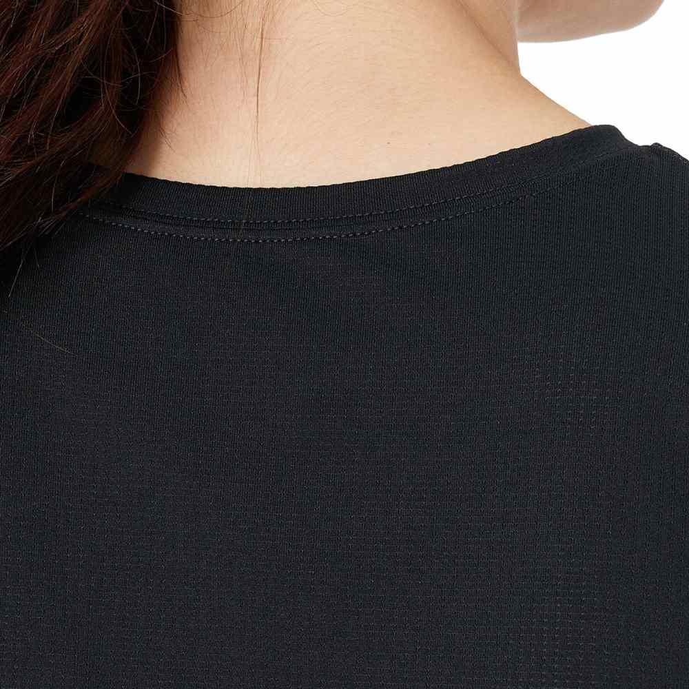 Nike Womens Team Victory Top short sleeve Tops in Black Color