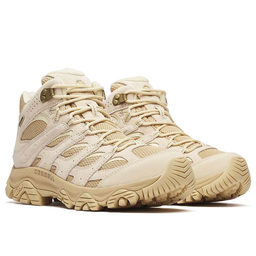 Merrell Mens Moab 3 Mid Waterproof Shoes | LATTE – Paragon Sports