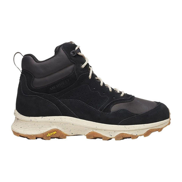 Merrell Mens Speed Solo Mxd Mid Waterproof Hiking Boots | BLACK