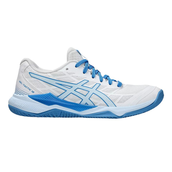 Asics Womens GEL-Tactic 12 | 103-WHITE/ – Paragon Sports