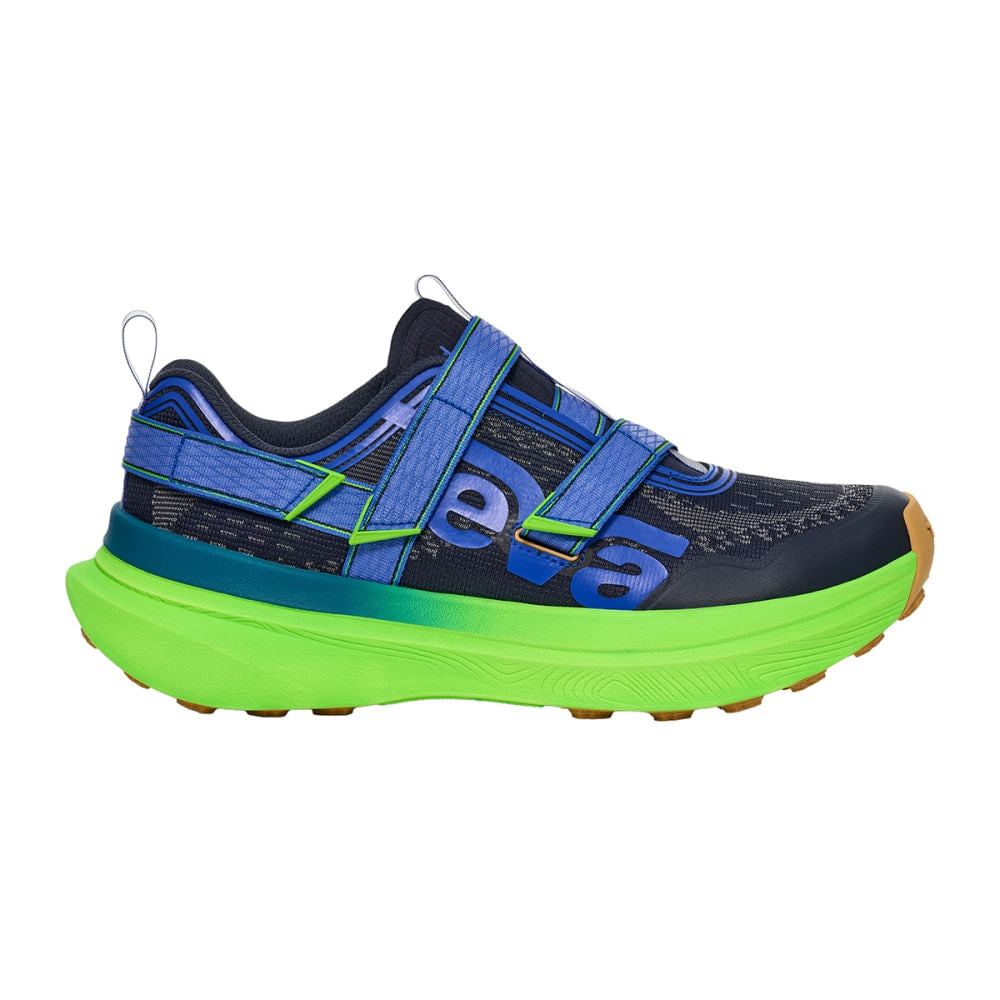 Teva Mens Aventrail Shoe Trail Running Shoes in Blue Color