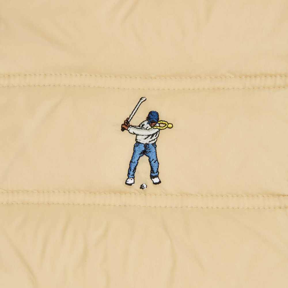 Eastside Golf Mens Hooded Puffer Vest | KHAKI – Paragon Sports