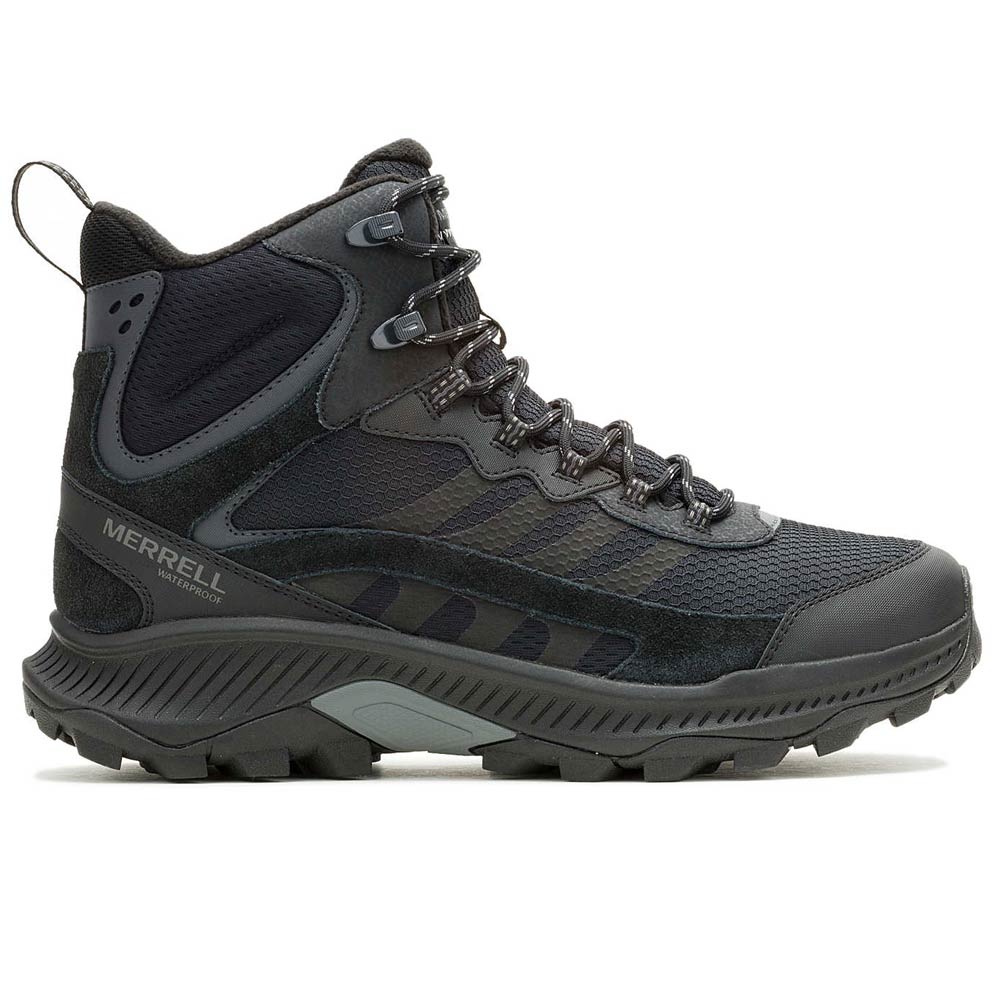 Merrell Mens Speed Strike 2 Thermo Mi Boots in Black Color