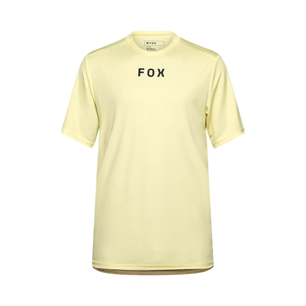 Fox Racing Mens Ranger short sleeve Jersey Wordmar Jerseys in Yellow Color