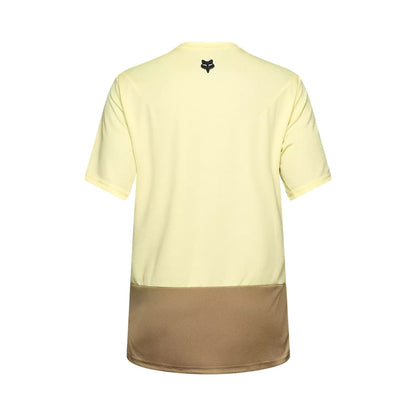 Fox Racing Mens Ranger short sleeve Jersey Wordmar Jerseys in Yellow Color