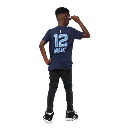 J.MORANT MEM N&N ICON SS | NAVY