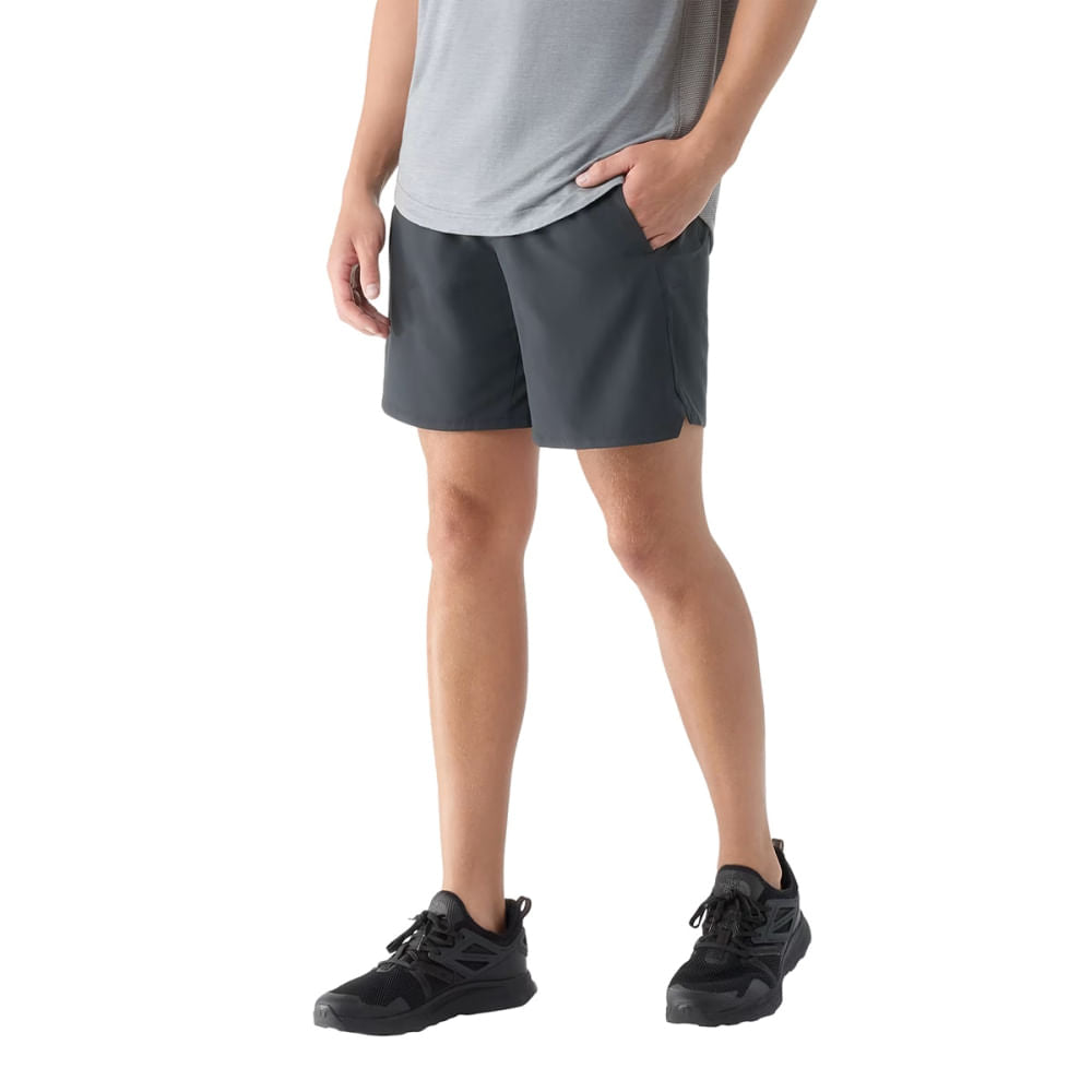 Smartwool Mens Active Lined 7In Short in Black Color