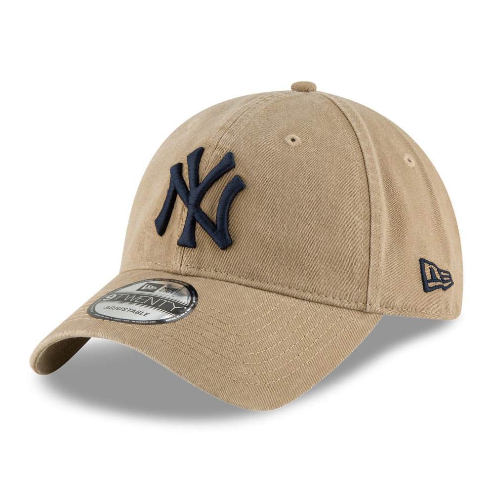 New Era Unisex new york yankees 9TWENTY Core Classic Fan Apparel in Brown Color