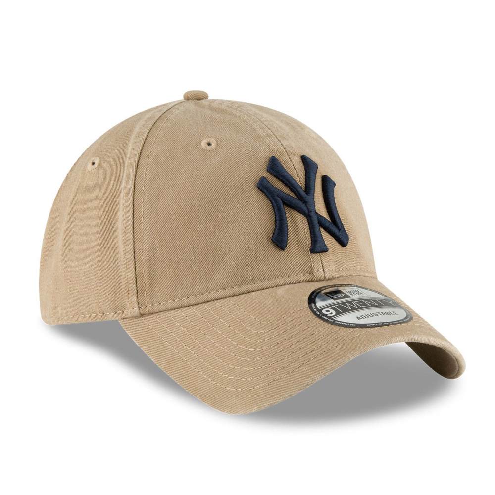 New Era Unisex new york yankees 9TWENTY Core Classic Fan Apparel in Brown Color