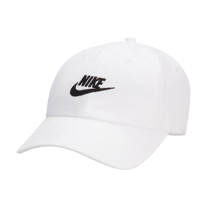 Nike Unisex Nike Club Cap Hats in White Color