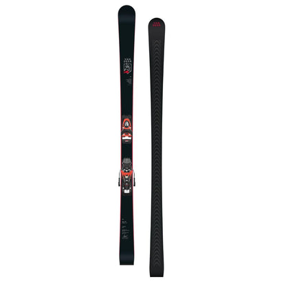 Van Deer-Red Bull Sports Kids Gs-Kids W/R21 Pro+Spx 11 Skis in Black Color
