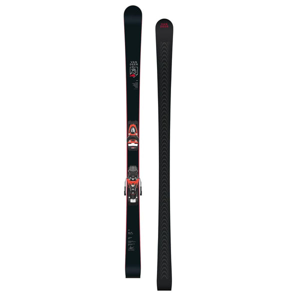 VAN DEER-Red Bull Sports Kids Gs-Jr Skis With R21 + Pro Spx 11