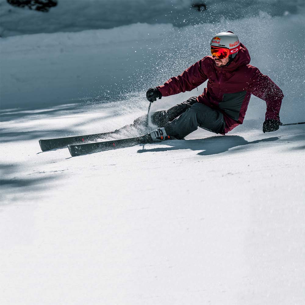 VAN DEER-Red Bull Sports Mens Pro Skis With R22 Wc + Spx 15