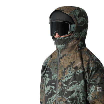 686 Outerwear Mens Hydra Thermagrap Jk Skiing & Snowboarding Jackets in Green Color