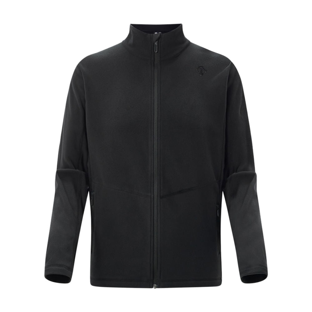 Descente Mens Fleece Jacket in Black Color