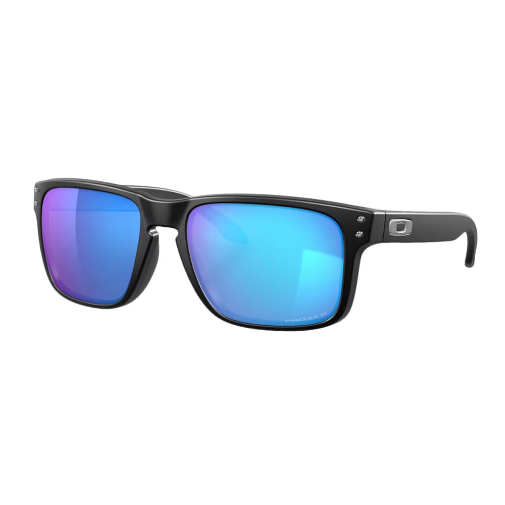 Oakley Holbrook Matte Black Accessories in Blue Color