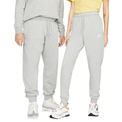 Nike Womens Sportswear Club Fleece Pants in Grey Color