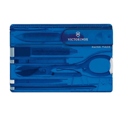 Victorinox Swiss Army Unisex Swiss Card Classic Saphir Multi-Tools in Blue Color