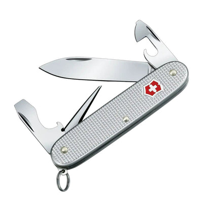 Victorinox Swiss Army Unisex Pioneer Silver Alox Multi-Tools in Grey Color
