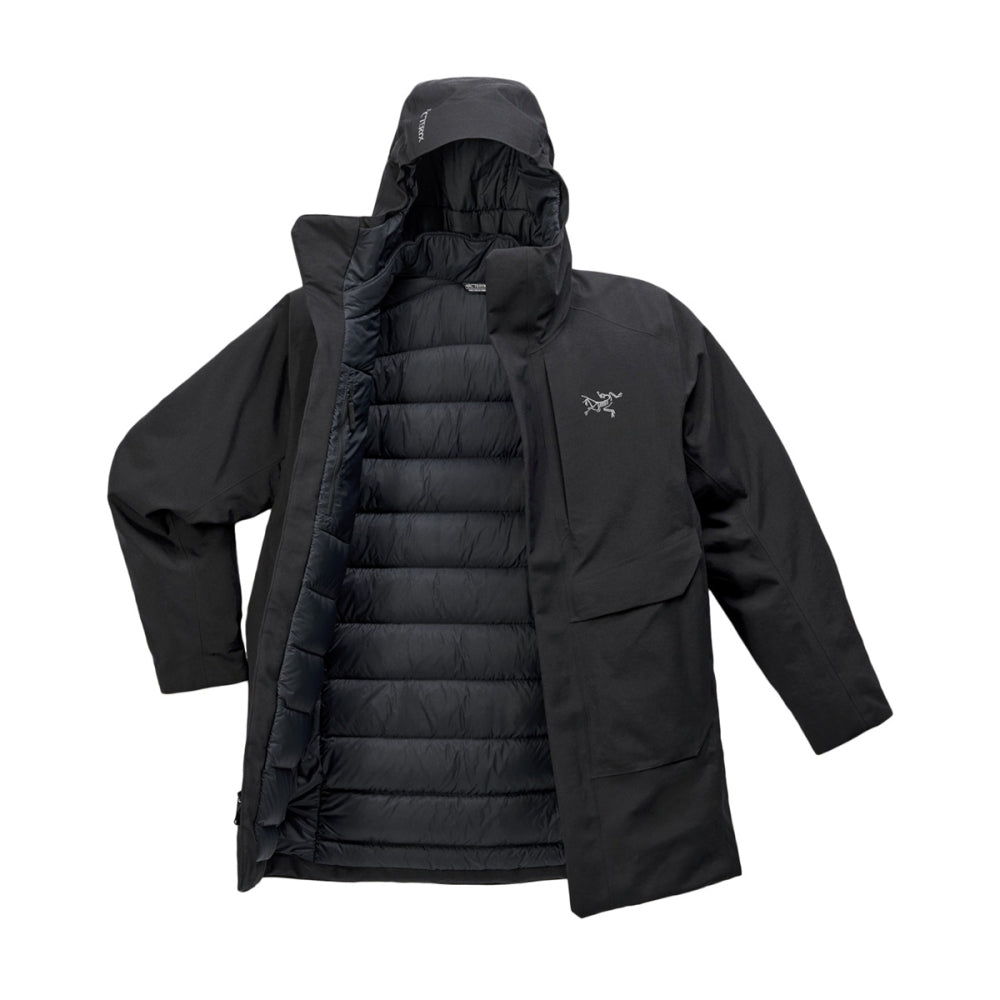 Arc'teryx Mens Therme Down Parka | BLACK – Paragon Sports
