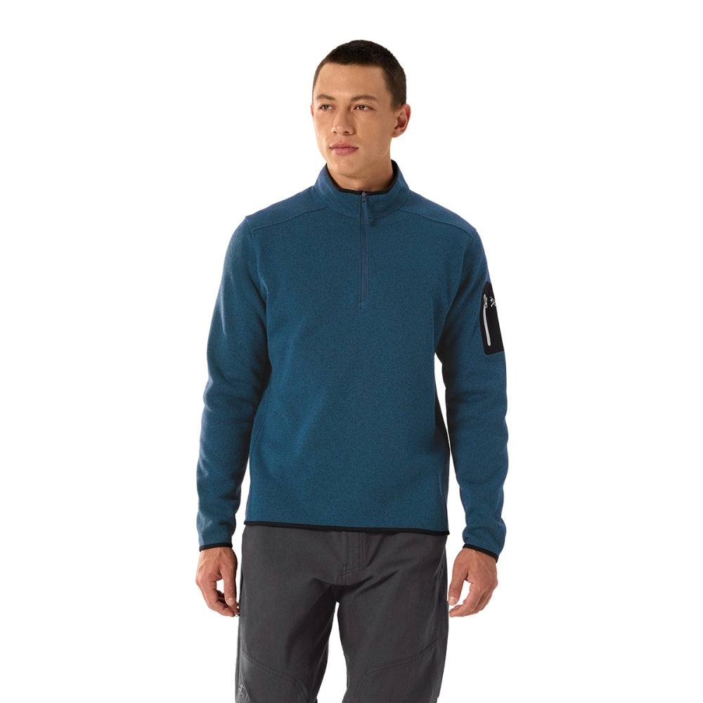 Arc'teryx Mens Covert 1/2 Zip | LODESTAR HEATHER – Paragon Sports